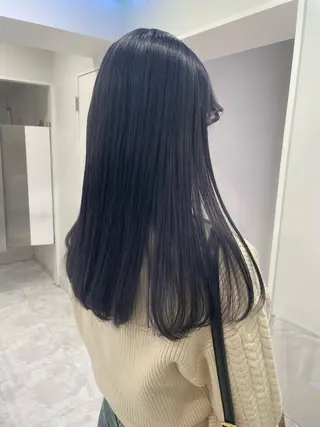 ロング カラー トレンドカラー MAHOのヘアスタイル