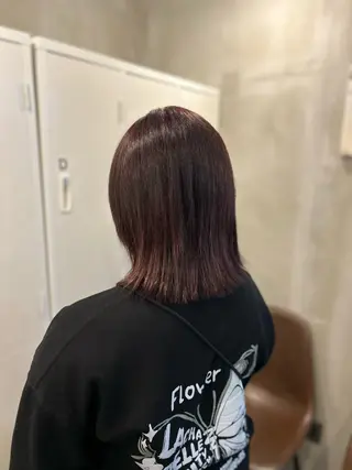 ミディアム カラー source河原町 /水本賢のヘアスタイル