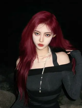 ロング カラー ワンホンヘア ケラチン/Kaitoのヘアスタイル