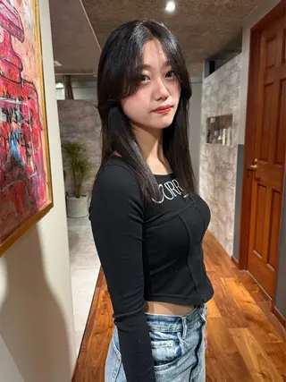 セミロング カラー mai / linoah˚✧のヘアスタイル