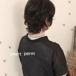 ショート パーマ salon AKIRA所属・市川 千夏のヘアスタイル