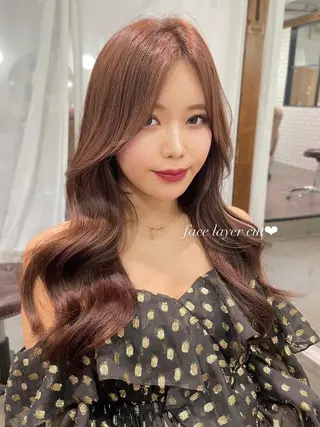 セミロング ✨🍀岩崎 唯🍀✨のヘアスタイル