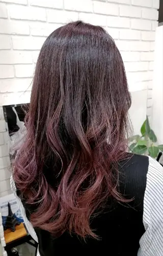 ロング カラー sepiage trois所属・酒井 亜希のヘアスタイル