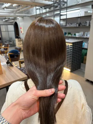 セミロング 💎艶髪／美髪特化 世麗💎のヘアスタイル