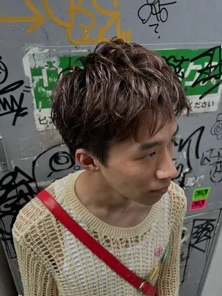 ショート growth天神所属・彌永 燈亜のヘアスタイル