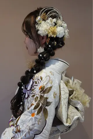 ロング ramphy 加藤 美羽のヘアスタイル