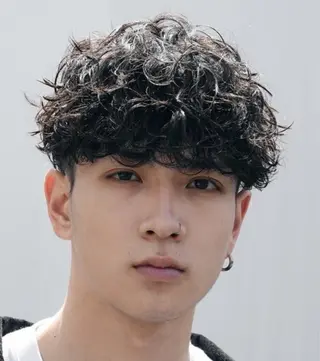 パーマ メンズ 仙台フェザーパーマ/ fifth/遠藤楓雅のヘアスタイル