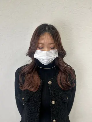 ロング CIEL 難波店所属・🎀透明感/レイヤ ー/Kotona🎀のヘアスタイル