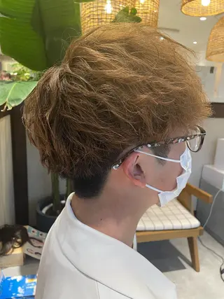 パーマ メンズ 高木 櫻のヘアスタイル