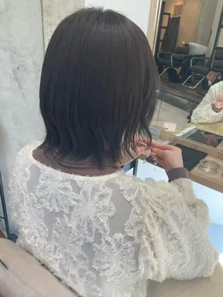 ショート ✨色持ちの良い艶 カラー✨蟹江真世のヘアスタイル