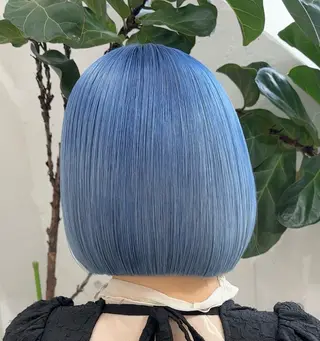 ミディアム カラー レイヤーカット/ ボブカット/ケンヤのヘアスタイル