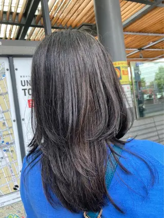 ミディアム 小林 伯熙のヘアスタイル