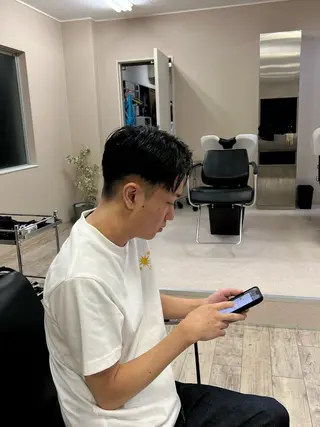 ショート メンズ TIDEHAIR/ AYATOのヘアスタイル