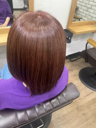 ショート カラー anfye cinq mille所属・吉田 莉子のヘアスタイル