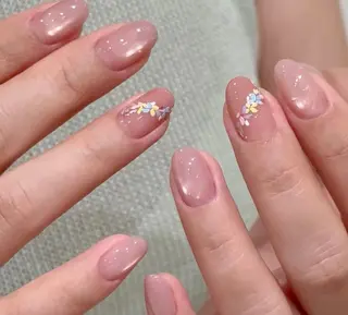 ネイル Venusパラジェル 長さだし専門店のネイルデザイン