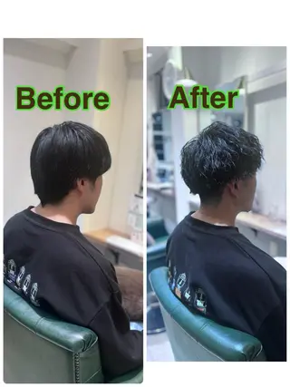 パーマ メンズ laffin❁ななみ /パーマスタイルのヘアスタイル