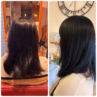 カラー 斎藤 夏美のヘアスタイル