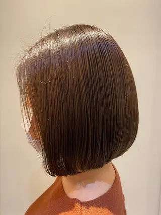 ショート カラー グレージュ/レイヤー /韓国ヘア/RISAのヘアスタイル