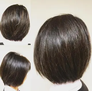 ミディアム カラー 横田 尚登のヘアスタイル