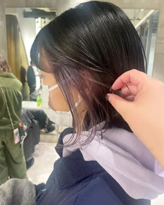 ミディアム カラー 海外レイヤー 🇺🇸/ヒナコのヘアスタイル