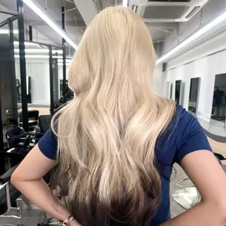 ロング カラー 梅田/韓国ヘア/ エクステ🤖ヒナのヘアスタイル