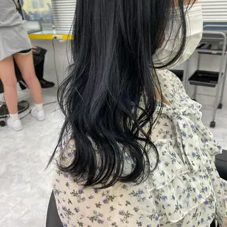 セミロング カラー ヘアアレンジ GOTODAY shair salon 横浜mare店所属・透明感抜群カラー mai🍑♡のヘアスタイル
