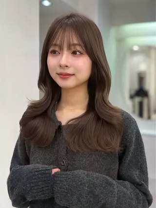 ロング カラー 艶髪/モテヘア🎀 MIHOのヘアスタイル