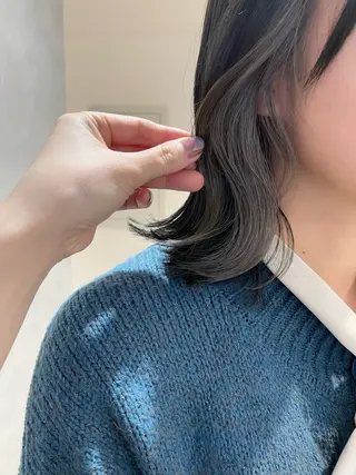 ミディアム カラー Hatsune 🐯レイヤーカットのヘアスタイル