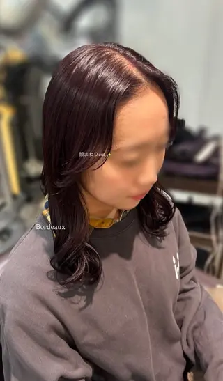 ミディアム カラー 坂本奈都美 🎀のヘアスタイル