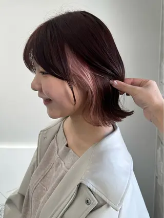 ミディアム 【NEWI 天王寺店 】 Fukaのヘアスタイル