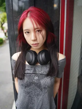 ロング カラー 原宿ハイトーンカラー 🥑/aimuのヘアスタイル