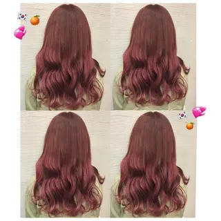 ロング カラー 韓国ヘア得意❤︎森澤 悠佳のヘアスタイル