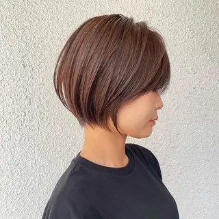 ショート Lond　Chloe所属・りな🌱ショート ☀️レイヤーボブのヘアスタイル