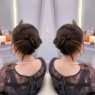 ヘアアレンジ 秋葉原コットン所属・ヘアセット 🤍AIRA🤍のヘアスタイル