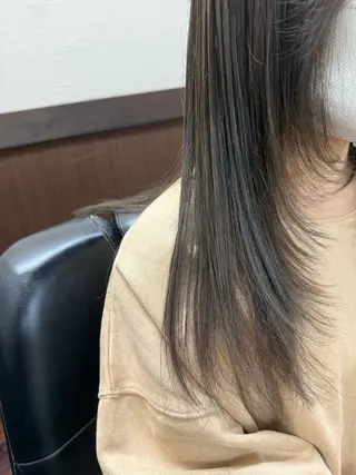 ロング 鈴木 美佑のヘアスタイル