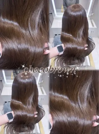 ロング 桃瀬 綾音 カラー/縮毛募集中♡のヘアスタイル