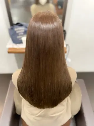 ロング カラー 艶・暖色カラー/ メンズ/名駅/ユキハのヘアスタイル