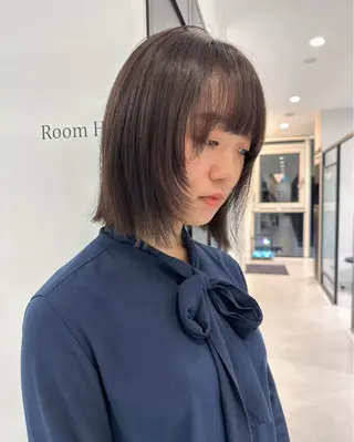 ミディアム ୨୧柔らかいカラー nozomi ୨୧のヘアスタイル