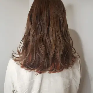 セミロング 🇰🇷透明感×ハイ トーン🌟tomoのヘアスタイル