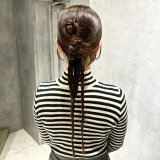 ヘアアレンジ 古賀/レイヤーボブ /ハッシュカットのヘアスタイル