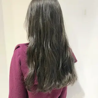 ロング カラー 竹内啓太 ボブのヘアスタイル