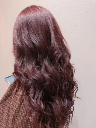 ロング 齋藤 結愛のヘアスタイル