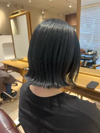 ミディアム カラー 🥀韓国ヘア🥀 宮津真菜のヘアスタイル