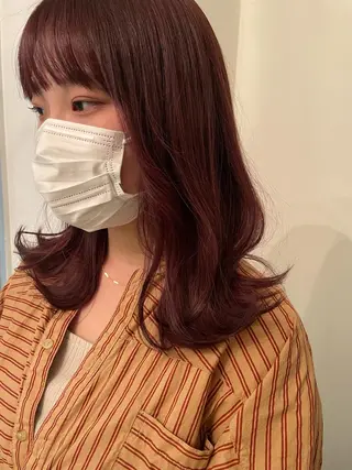 セミロング Asti  blanche所属・ショート/ブリーチ mizuki🐋のヘアスタイル