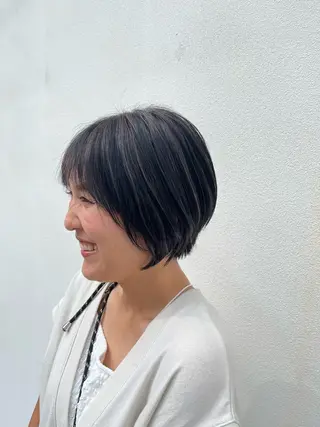 ショート カラー 松岡 アユミ  berryのマツエク・マツパデザイン