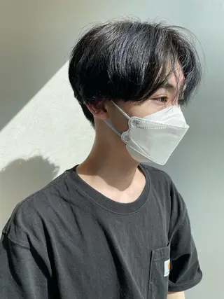 ショート カラー 髪質改善/ブリーチ 田代 龍我のヘアスタイル