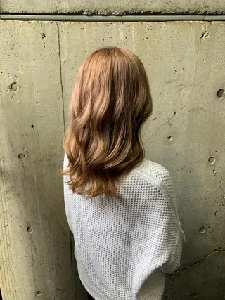 セミロング カラー Daigo Sasakiのヘアスタイル