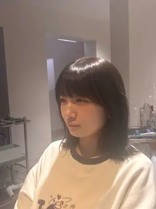 ミディアム 中間 陽平のヘアスタイル