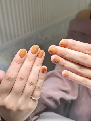 ネイル Chiara チップ長さ出しのネイルデザイン