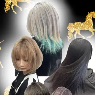 ロング いろあそび 八王子所属・きぃちゃん/カラー 特化/いろあそび🦋のヘアスタイル